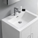 Fresca Imperia 30" Glossy White Free Standing Modern Bathroom Vanity with Medicine Cabinet FVN9430WH