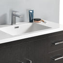 Fresca Imperia 36" Dark Gray Oak Free Standing Modern Bathroom Vanity with Medicine Cabinet - Right Version FVN9436DGO-R