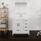 Fresca Imperia 36" Glossy White Free Standing Modern Bathroom Vanity with Medicine Cabinet - Right Version FVN9436WH-R