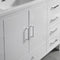 Fresca Imperia 60" Glossy White Free Standing Single Sink Modern Bathroom Vanity with Medicine Cabinet FVN9460WH-S