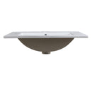 Fresca Torino 24" White Integrated Sink with Countertop FVS6224WH