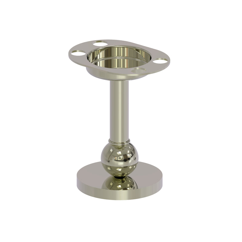 Allied Brass Vanity Top Toothbrush and Tumbler Holder GL-55-PNI