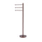 Allied Brass 49 Inch Towel Stand with 3 Pivoting Arms GLT-3-CA