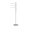 Allied Brass 49 Inch Towel Stand with 3 Pivoting Arms GLT-3-SCH