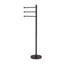 Allied Brass 49 Inch Towel Stand with 3 Pivoting Arms GLT-3-VB