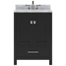 Modern Fittings Caroline Avenue 24" Single Bath Vanity with Marble Top and Square Sink