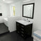 Modern Fittings Caroline Avenue 36" Single Bath Vanity with Calacatta Quartz Top and Square Sink 