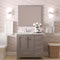 Modern Fittings Caroline Avenue 36" Single Bath Vanity with Cultured Marble Quartz Top and Square Sink Faucet