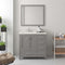 Modern Fittings Caroline Avenue 36" Single Bath Vanity with Quartz Top and Round Sink