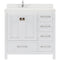 Modern Fittings Caroline Avenue 36" Single Bath Vanity with Quartz Top and Round Sink