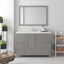 Modern Fittings Caroline Avenue 48" Single Bath Vanity with Quartz Top and Square Sink