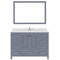 Modern Fittings Caroline Avenue 48" Single Bath Vanity with Quartz Top and Square Sink