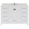 Modern Fittings Caroline Avenue 48" Single Bath Vanity with Quartz Top and Square Sink