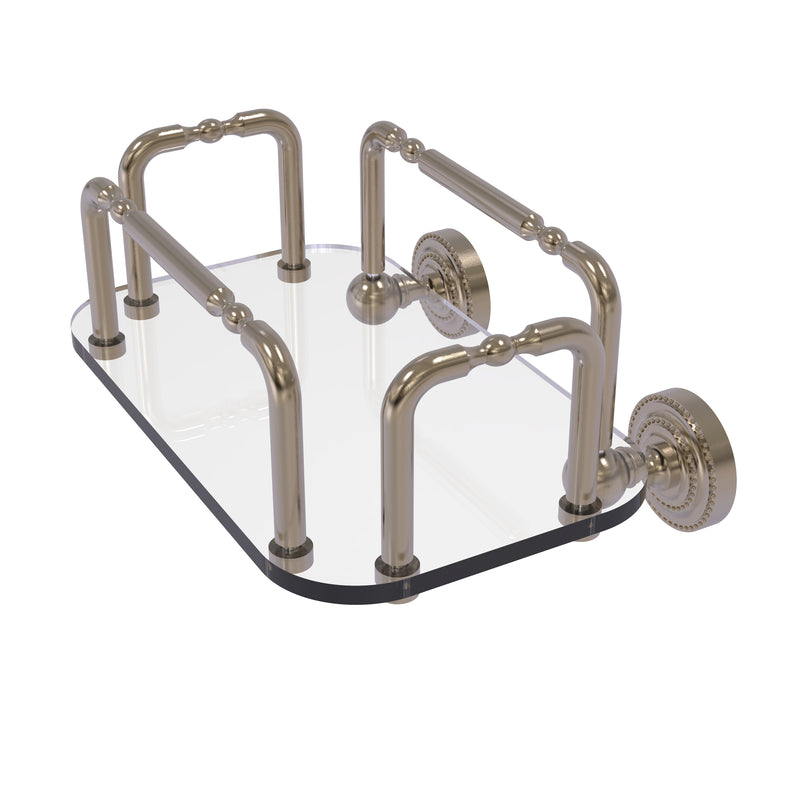 Allied Brass Dottingham Wall Mounted Guest Towel Holder GT-2-DT-PEW