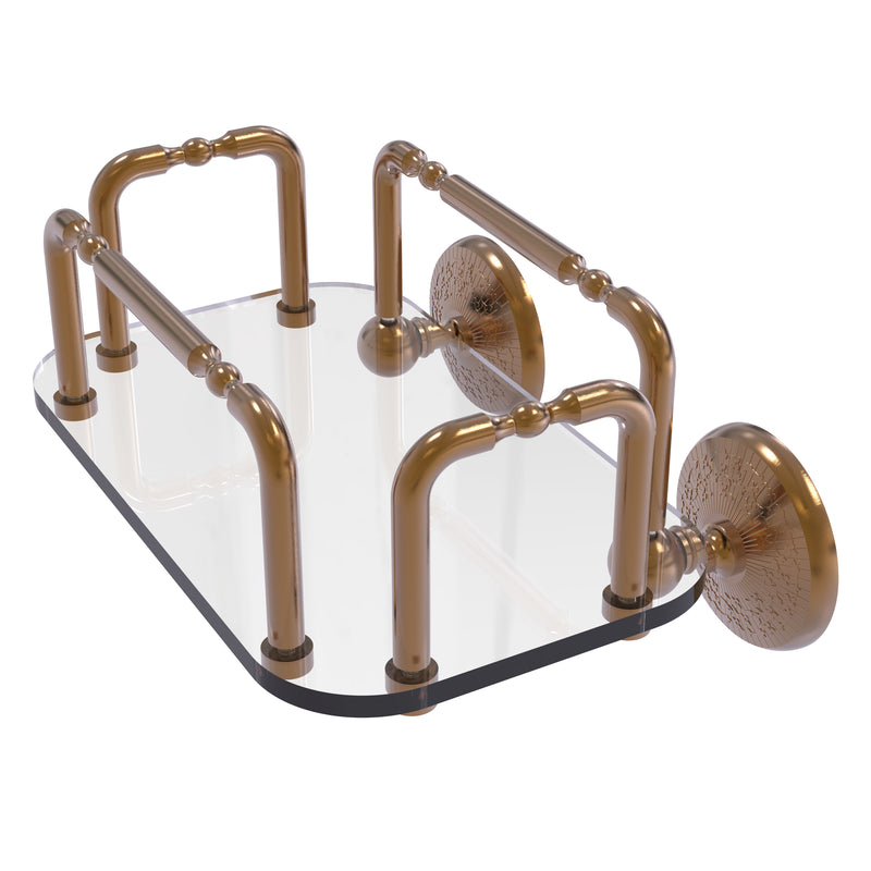 Allied Brass Monte Carlo Wall Mounted Guest Towel Holder GT-2-MC-BBR