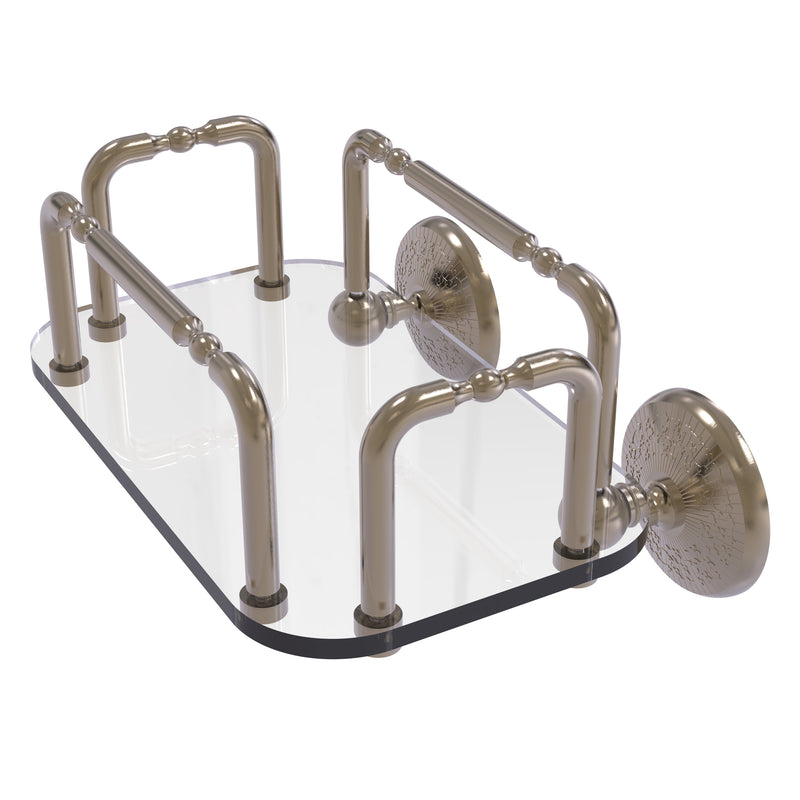 Allied Brass Monte Carlo Wall Mounted Guest Towel Holder GT-2-MC-PEW