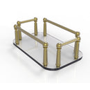 Allied Brass Vanity Top Glass Guest Towel Tray GT-5-SBR