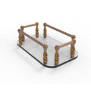 Allied Brass Vanity Top Glass Guest Towel Tray GT-6-BBR