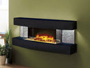 Evolution Fires Miami Curve 48 inch Fireplace Graphite