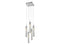 Avenue Lighting Boa Collection Pendant Polished Chrome HF1900-5-BOA-CH