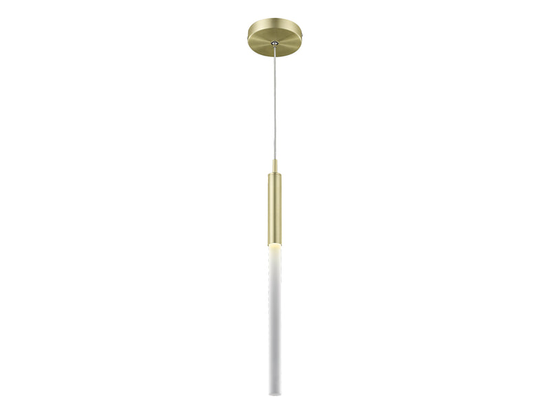 Avenue Lighting Main St. Collection Pendant Brushed Brass HF2020-FR-BB