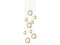 Avenue Lighting Bottega Collection Pendant Polished Brass HF5019-PB