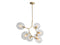 Avenue Lighting Fairfax Ave. Collection Chandelier Brushed Brass HF8070-BB