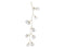 Avenue Lighting Fairfax Collection  Hanging Chandelier Brushed Brass HF8080-BB