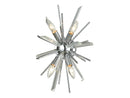 Avenue Lighting Palisades Ave. Collection Wall Sconce Chrome With Clear Glass HF8204-CH