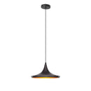 Dainolite 1 Light Pendantaluminum HKI-141P-BK