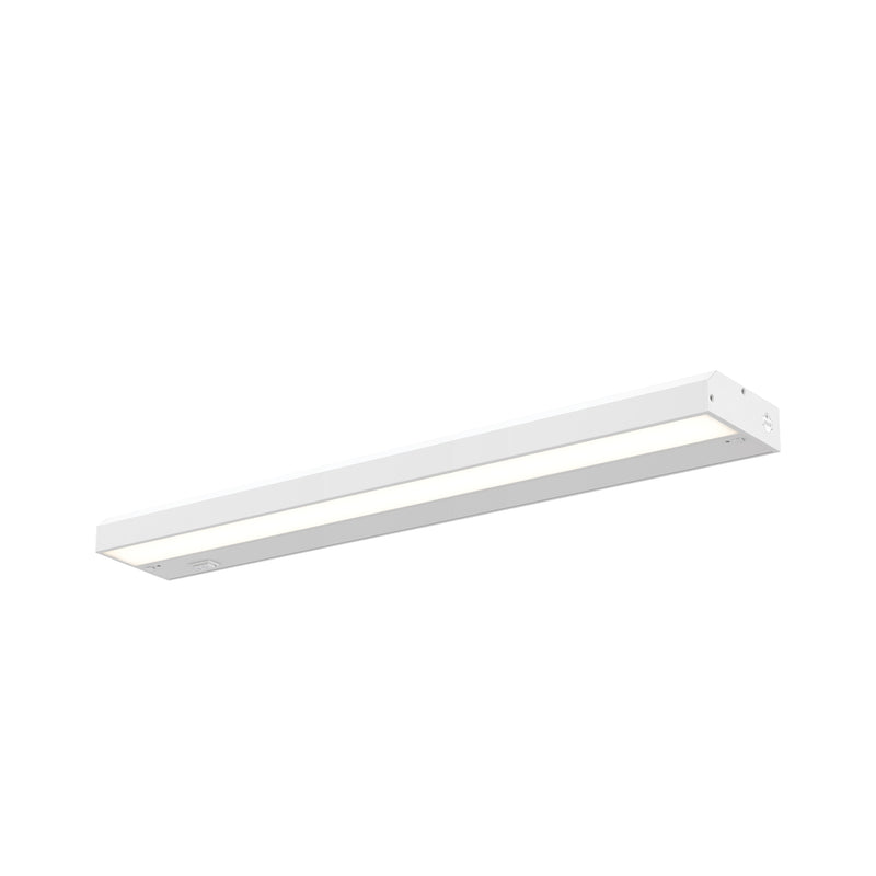 Dals Lighting 30" Hardwired Non-Swivel Linear 16W 800 LM CRI90 HLF30-3K-WH