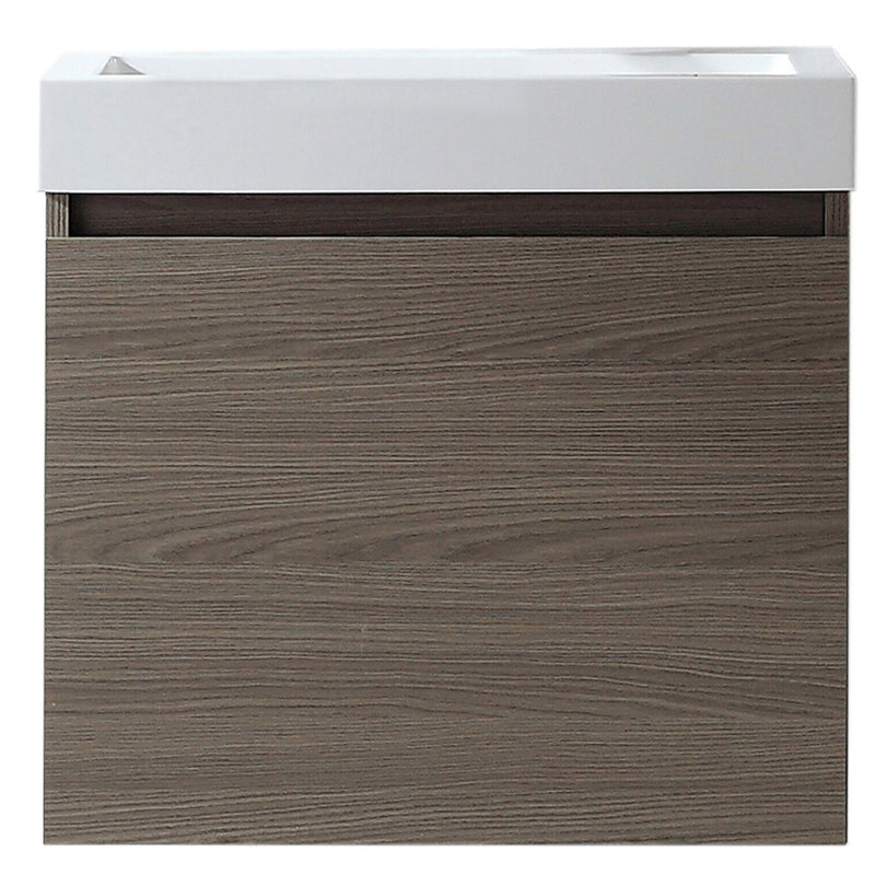 Modern Fittings Zuri 24" Single Bath Vanity Top and Integrated Square Sink