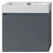 Modern Fittings Zuri 24" Single Bath Vanity Top and Integrated Square Sink