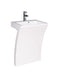 KubeBath Sette 24" Acrylic Pedestal Sink APS247