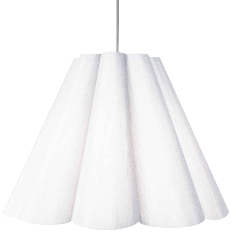 Dainolite 4 Light Kendra Pendant Milano Whtlarg Polished Chrome KEN-L-2400