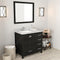 Modern Fittings Caroline Premium 36" Single Bath Vanity in with Marble Top and Square Sink