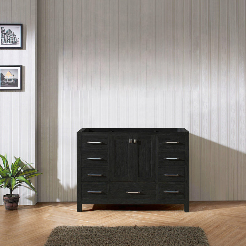 Modern Fittings Caroline Premium 48" Single Cabinet Zebra Gray