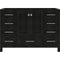 Modern Fittings Caroline Premium 48" Single Cabinet Zebra Gray