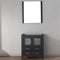 Modern Fittings Dior 30" Single Cabinet with Matching Mirror