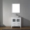 Modern Fittings Dior 32" Single Bath Vanity with Engineered Stone Top and Square Sink Faucet