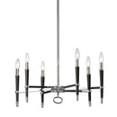 Dainolite 6 Light Incandescent Chandelier Pc Finish LAN-246C-PC