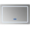 Lexora Caldona 48" W x 32" H LED Bathroom Vanity Mirror