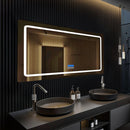 Lexora Caldona 60" W x 36" H LED Bathroom Vanity Mirror