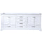 Lexora Dukes 80" W x 22" D Double Bath Vanity