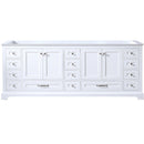 Lexora Dukes 84" W x 22" D Double Bath Vanity