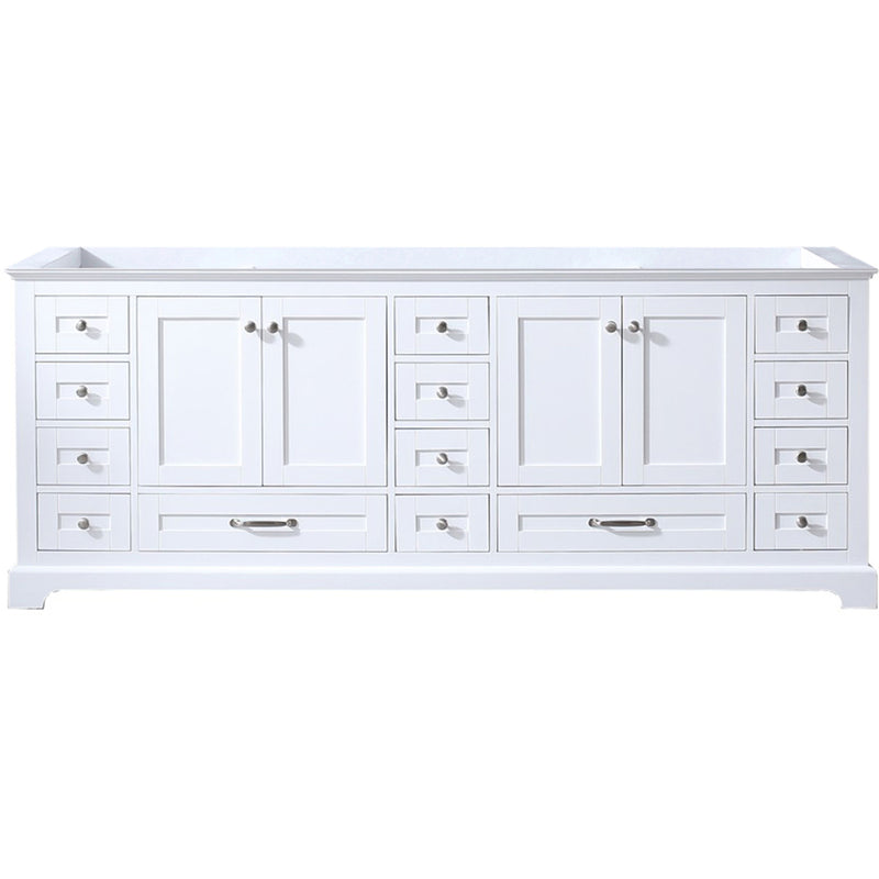 Lexora Dukes 84" W x 22" D Double Bath Vanity