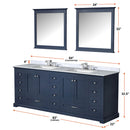 Lexora Dukes 84" W x 22" D Double Bath Vanity