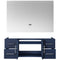 Lexora Geneva 48" W x 22" D Single Bath Vanity and 48" LED Mirror