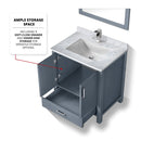 Lexora Jacques 30" W x 22" D Bath Vanity