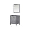 Lexora Jacques 30" W x 22" D Bath Vanity and 28" Mirror